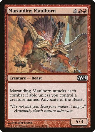 Marauding Maulhorn [Magic 2014] MTG Single Magic: The Gathering  | Multizone: Comics And Games