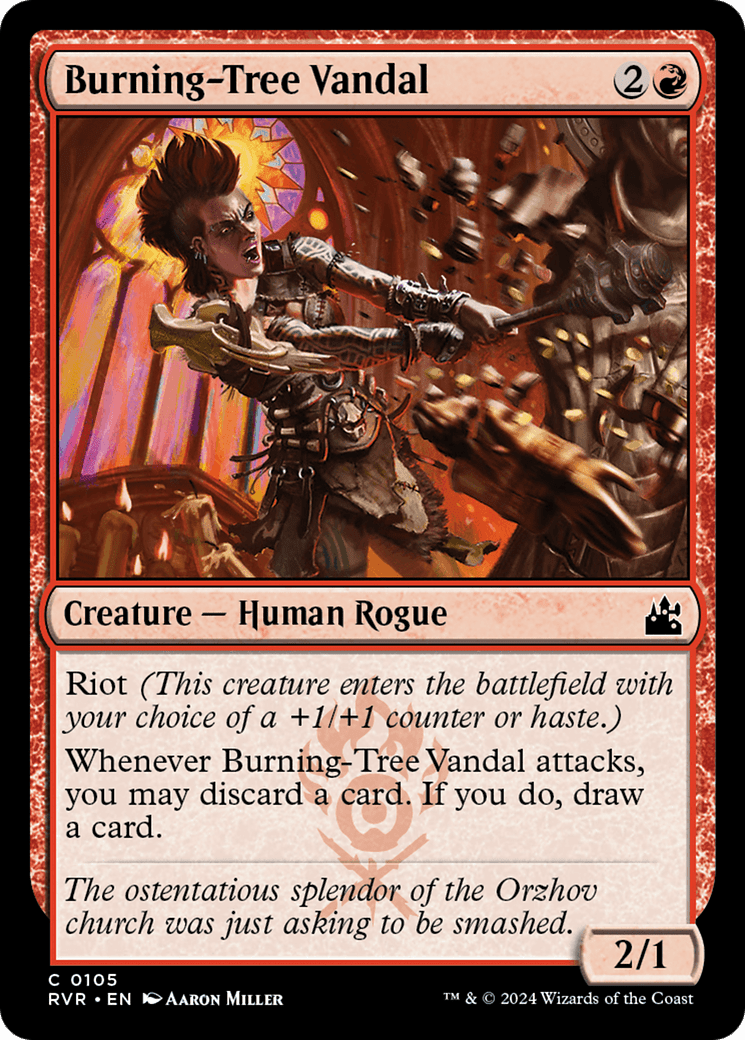 Burning-Tree Vandal [Ravnica Remastered] MTG Single Magic: The Gathering  | Multizone: Comics And Games