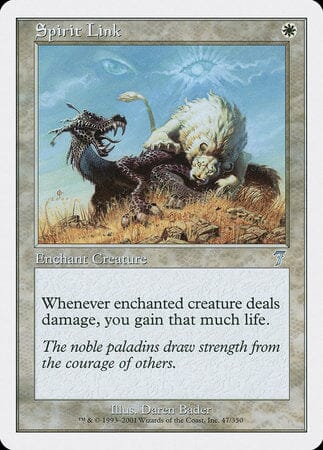 Spirit Link [Seventh Edition] MTG Single Magic: The Gathering  | Multizone: Comics And Games