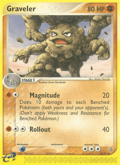 Graveler (30/97) [EX: Dragon] Pokemon Single Pokémon  | Multizone: Comics And Games