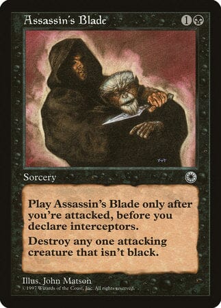 Assassin's Blade [Portal] MTG Single Magic: The Gathering  | Multizone: Comics And Games