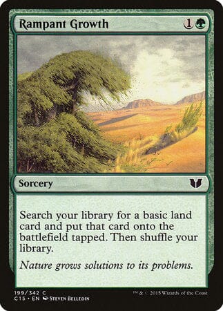 Rampant Growth [Commander 2015] MTG Single Magic: The Gathering  | Multizone: Comics And Games