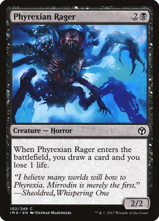 Phyrexian Rager [Iconic Masters] MTG Single Magic: The Gathering  | Multizone: Comics And Games