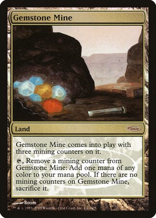 Gemstone Mine [Judge Gift Cards 2005] MTG Single Magic: The Gathering  | Multizone: Comics And Games