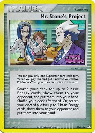 Mr. Stone's Project (88/110) (Stamped) [EX: Holon Phantoms] Pokemon Single Pokémon  | Multizone: Comics And Games