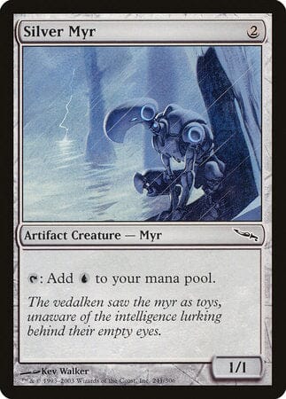 Silver Myr [Mirrodin] MTG Single Magic: The Gathering  | Multizone: Comics And Games