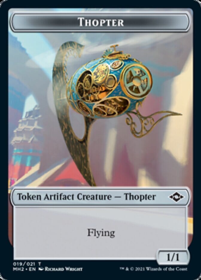 Thopter Token [Modern Horizons 2 Tokens] MTG Single Magic: The Gathering  | Multizone: Comics And Games