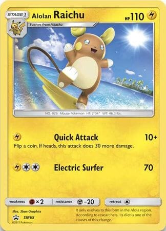 Alolan Raichu (SM65) (Jumbo Card) [Sun & Moon: Black Star Promos] Pokemon Single Pokémon  | Multizone: Comics And Games