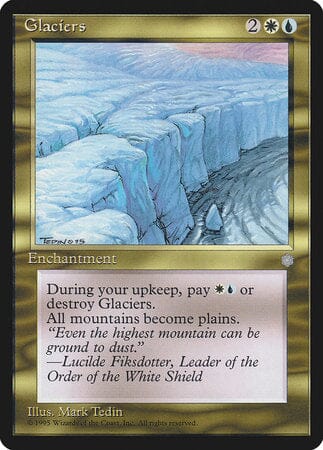 Glaciers [Ice Age] MTG Single Magic: The Gathering  | Multizone: Comics And Games