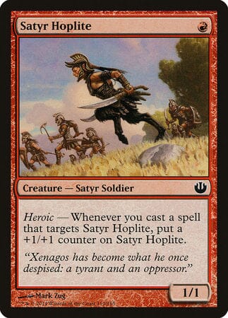 Satyr Hoplite [Journey into Nyx] MTG Single Magic: The Gathering  | Multizone: Comics And Games