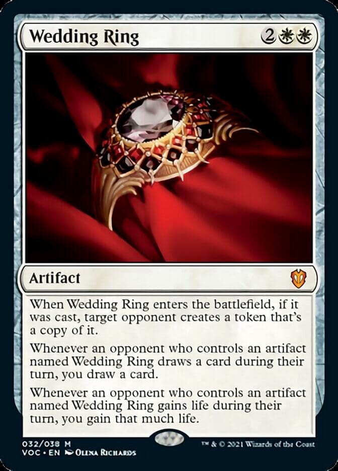 Wedding Ring [Innistrad: Crimson Vow Commander] MTG Single Magic: The Gathering  | Multizone: Comics And Games