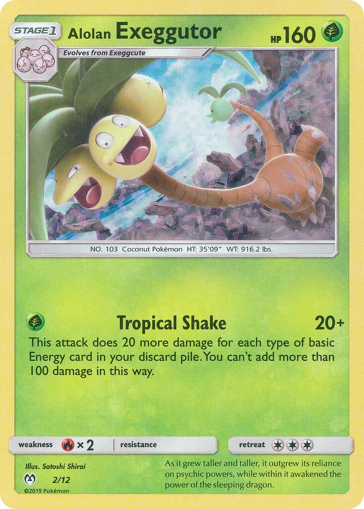 Alolan Exeggutor (2/12) [McDonald's Promos: 2019 Collection] Pokemon Single Pokémon  | Multizone: Comics And Games