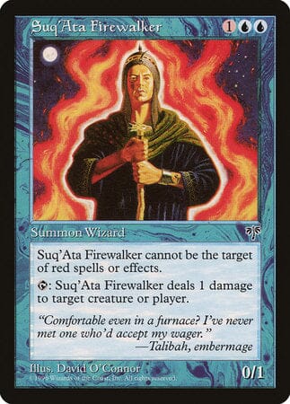 Suq'Ata Firewalker [Mirage] MTG Single Magic: The Gathering  | Multizone: Comics And Games