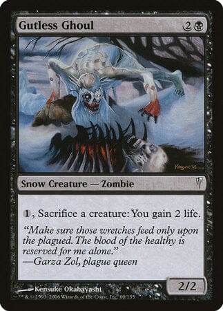 Gutless Ghoul [Coldsnap] MTG Single Magic: The Gathering  | Multizone: Comics And Games