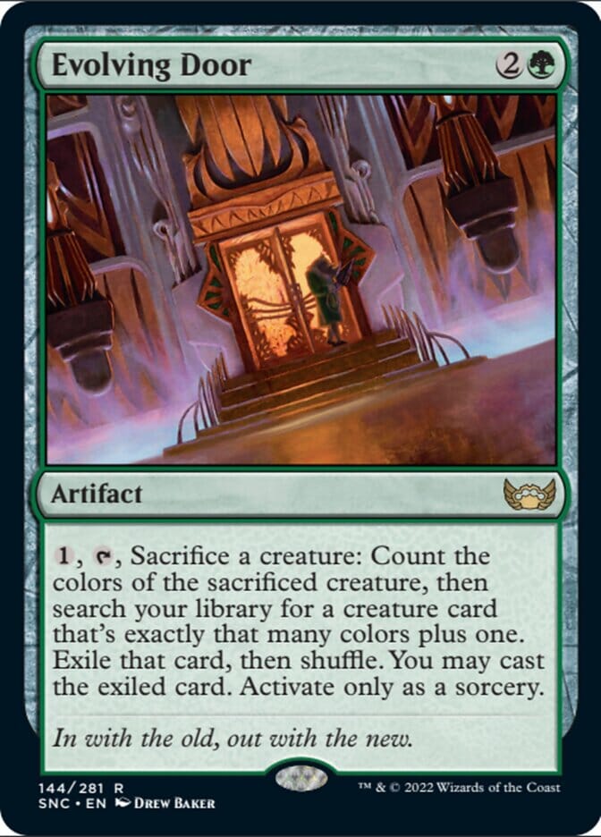 Evolving Door [Streets of New Capenna] MTG Single Magic: The Gathering  | Multizone: Comics And Games