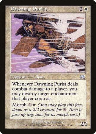 Dawning Purist [Onslaught] MTG Single Magic: The Gathering  | Multizone: Comics And Games