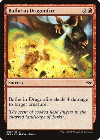 Bathe in Dragonfire [Fate Reforged] MTG Single Magic: The Gathering  | Multizone: Comics And Games