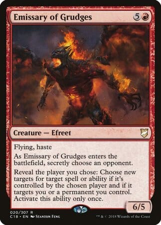 Emissary of Grudges [Commander 2018] MTG Single Magic: The Gathering  | Multizone: Comics And Games