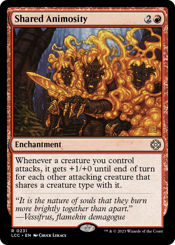 Shared Animosity [The Lost Caverns of Ixalan Commander] MTG Single Magic: The Gathering  | Multizone: Comics And Games