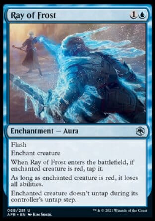 Ray of Frost [Dungeons & Dragons: Adventures in the Forgotten Realms] MTG Single Magic: The Gathering  | Multizone: Comics And Games