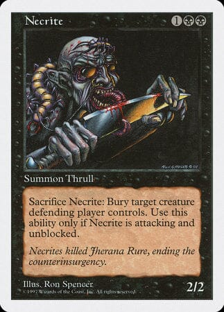 Necrite [Fifth Edition] MTG Single Magic: The Gathering  | Multizone: Comics And Games