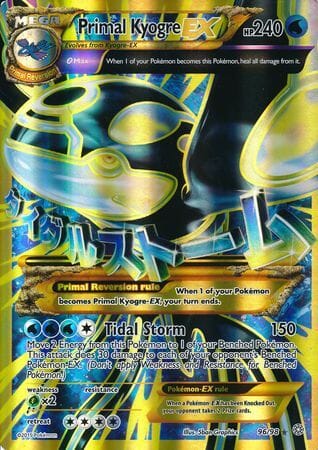 Primal Kyogre EX (96/98) (Jumbo Card) [XY: Ancient Origins] Pokemon Single Pokémon  | Multizone: Comics And Games