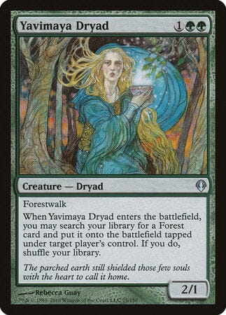 Yavimaya Dryad [Archenemy] MTG Single Magic: The Gathering  | Multizone: Comics And Games