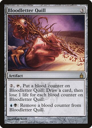 Bloodletter Quill [Ravnica: City of Guilds] MTG Single Magic: The Gathering  | Multizone: Comics And Games
