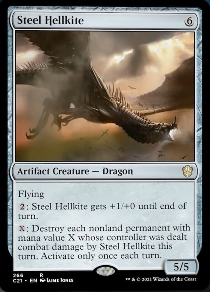 Steel Hellkite [Commander 2021] MTG Single Magic: The Gathering  | Multizone: Comics And Games