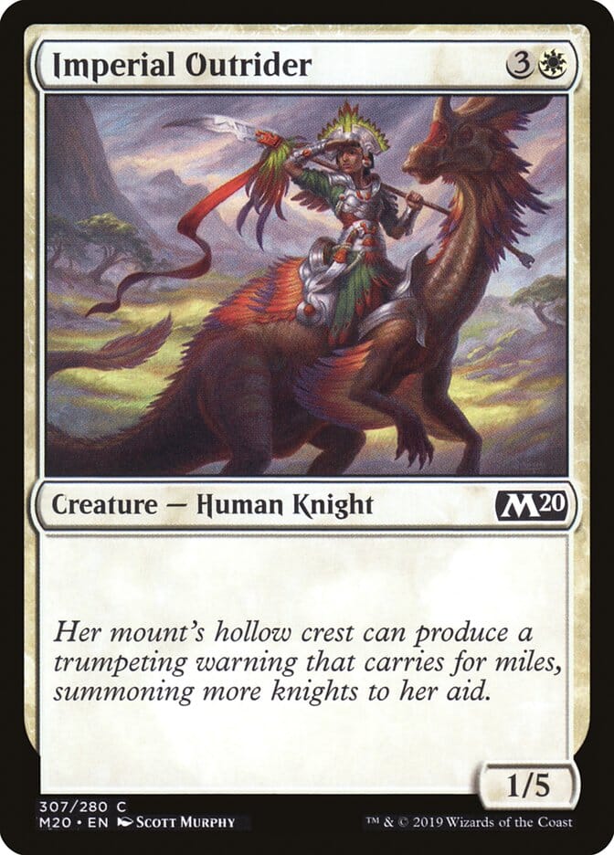 Imperial Outrider [Core Set 2020] MTG Single Magic: The Gathering  | Multizone: Comics And Games