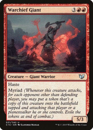 Warchief Giant [Commander 2015] MTG Single Magic: The Gathering  | Multizone: Comics And Games