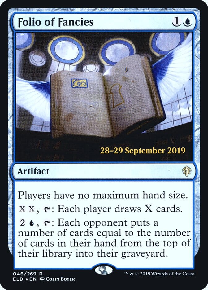 Folio of Fancies [Throne of Eldraine Prerelease Promos] MTG Single Magic: The Gathering  | Multizone: Comics And Games