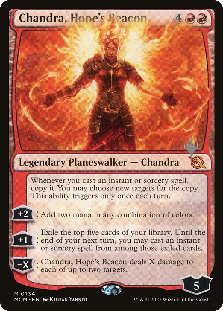 Chandra, Hope's Beacon (Promo Pack) [March of the Machine Promos] | Multizone: Comics And Games