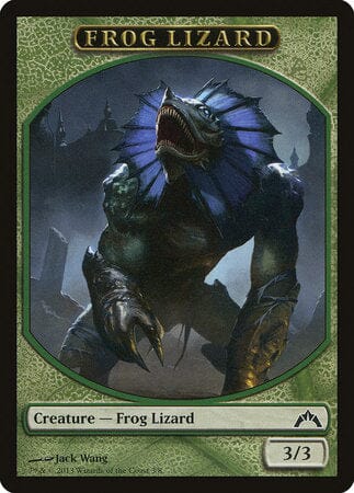 Frog Lizard Token [Gatecrash Tokens] MTG Single Magic: The Gathering  | Multizone: Comics And Games