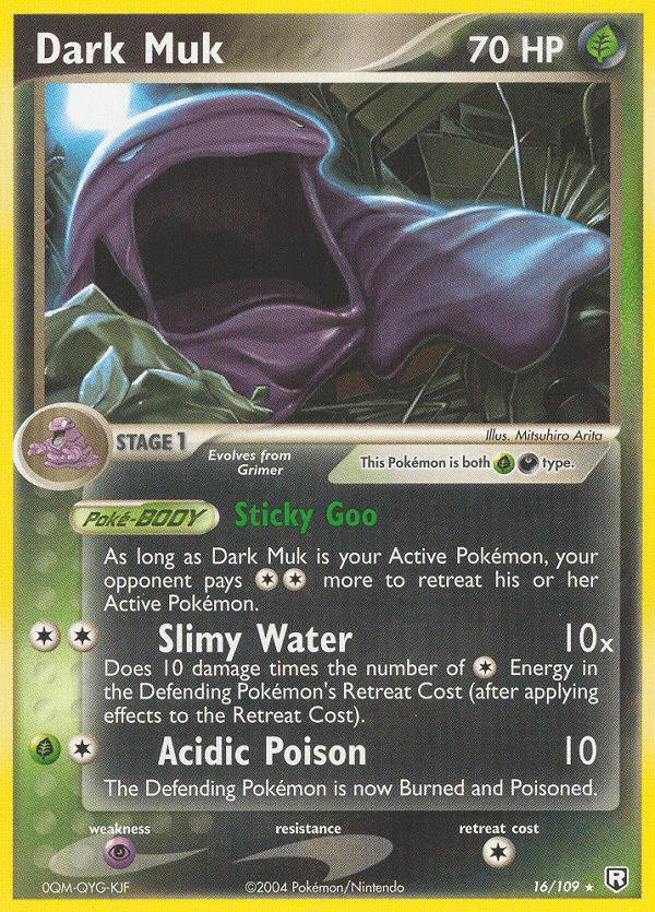 Dark Muk (16/109) [EX: Team Rocket Returns] Pokemon Single Pokémon  | Multizone: Comics And Games