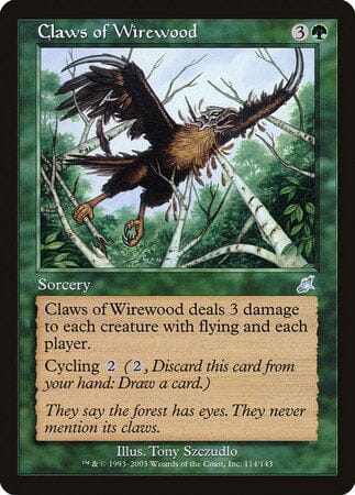 Claws of Wirewood [Scourge] MTG Single Magic: The Gathering  | Multizone: Comics And Games