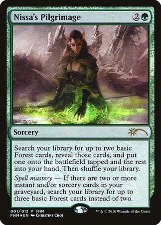 Nissa's Pilgrimage [Friday Night Magic 2016] MTG Single Magic: The Gathering  | Multizone: Comics And Games