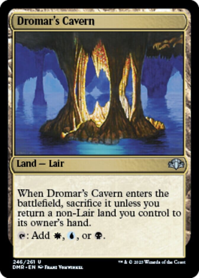 Dromar's Cavern [Dominaria Remastered] MTG Single Magic: The Gathering  | Multizone: Comics And Games