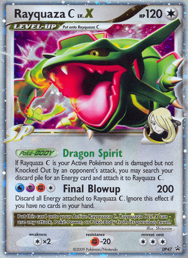 Rayquaza C LV.X (DP47) [Diamond & Pearl: Black Star Promos] Pokemon Single Pokémon  | Multizone: Comics And Games