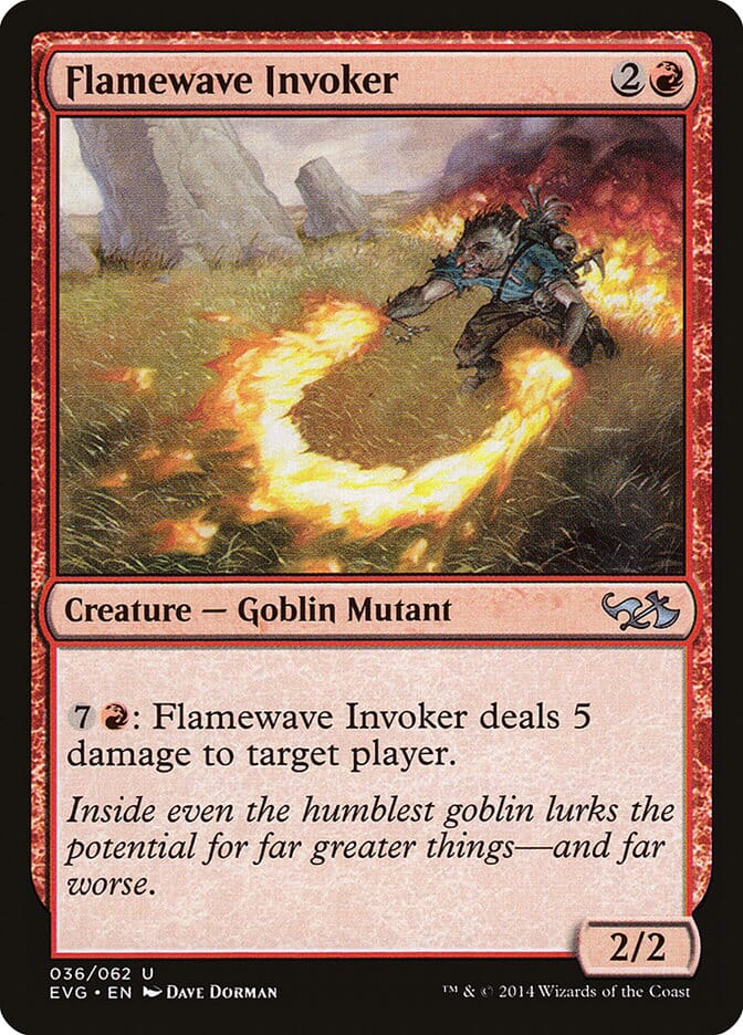 Flamewave Invoker (Elves vs. Goblins) [Duel Decks Anthology] MTG Single Magic: The Gathering  | Multizone: Comics And Games