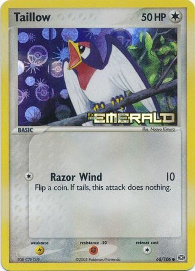 Taillow (68/106) (Stamped) [EX: Emerald] Pokemon Single Pokémon  | Multizone: Comics And Games