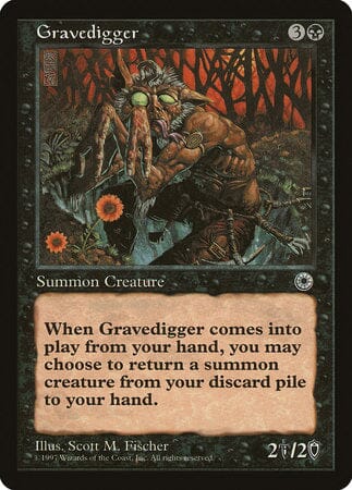Gravedigger [Portal] MTG Single Magic: The Gathering  | Multizone: Comics And Games