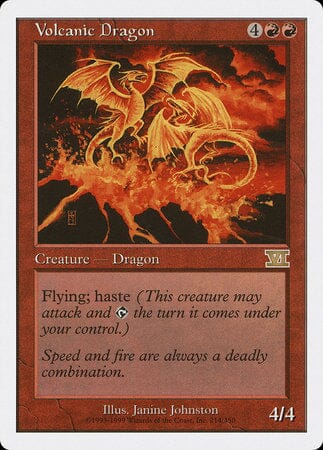 Volcanic Dragon [Classic Sixth Edition] MTG Single Magic: The Gathering  | Multizone: Comics And Games