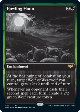 Howling Moon [Innistrad: Double Feature] MTG Single Magic: The Gathering  | Multizone: Comics And Games