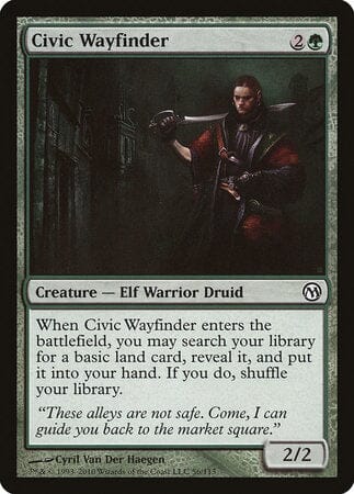Civic Wayfinder [Duels of the Planeswalkers] MTG Single Magic: The Gathering  | Multizone: Comics And Games