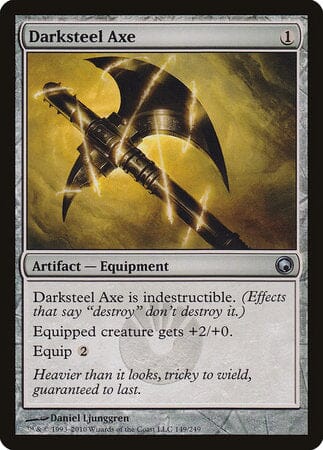 Darksteel Axe [Scars of Mirrodin] MTG Single Magic: The Gathering  | Multizone: Comics And Games