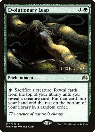 Evolutionary Leap [Magic Origins Promos] MTG Single Magic: The Gathering  | Multizone: Comics And Games
