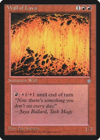Wall of Lava [Ice Age] MTG Single Magic: The Gathering  | Multizone: Comics And Games