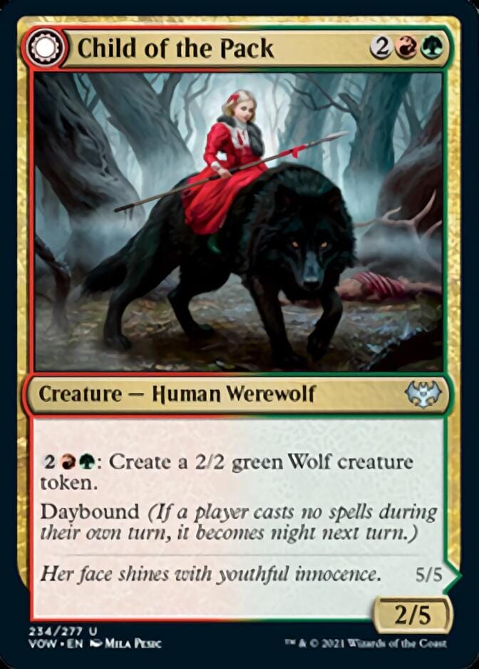 Child of the Pack // Savage Packmate [Innistrad: Crimson Vow] MTG Single Magic: The Gathering  | Multizone: Comics And Games