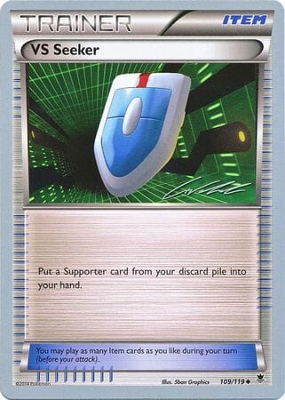 VS Seeker (109/119) (Ninja Blitz - Cody Walinski) [World Championships 2016] Pokemon Single Pokémon  | Multizone: Comics And Games